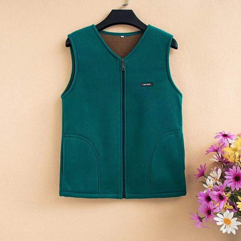 Autumn Warm Vest Women's Fleece Polar Fleece Shear Vest Group Sold Gift Vest