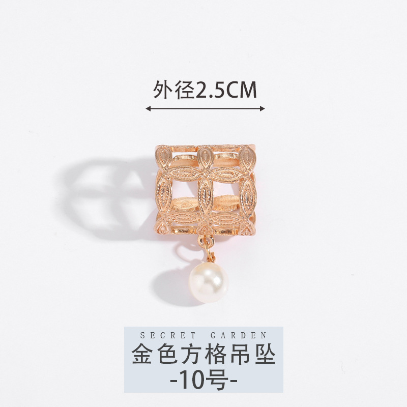 10호 [골든 사각 홀 펜던트]