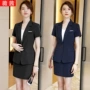 夏季短袖气质休闲西服