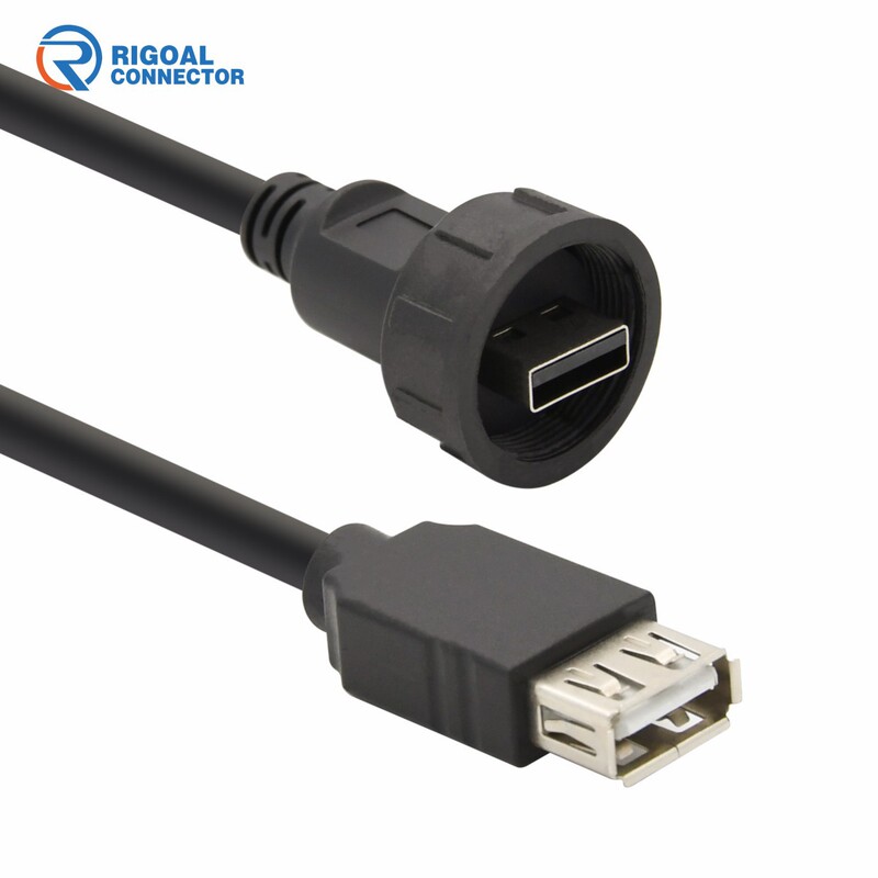 USB Type A/B/C Connector 2.0 3.0 Female Male Cable Pcb Panel Installation