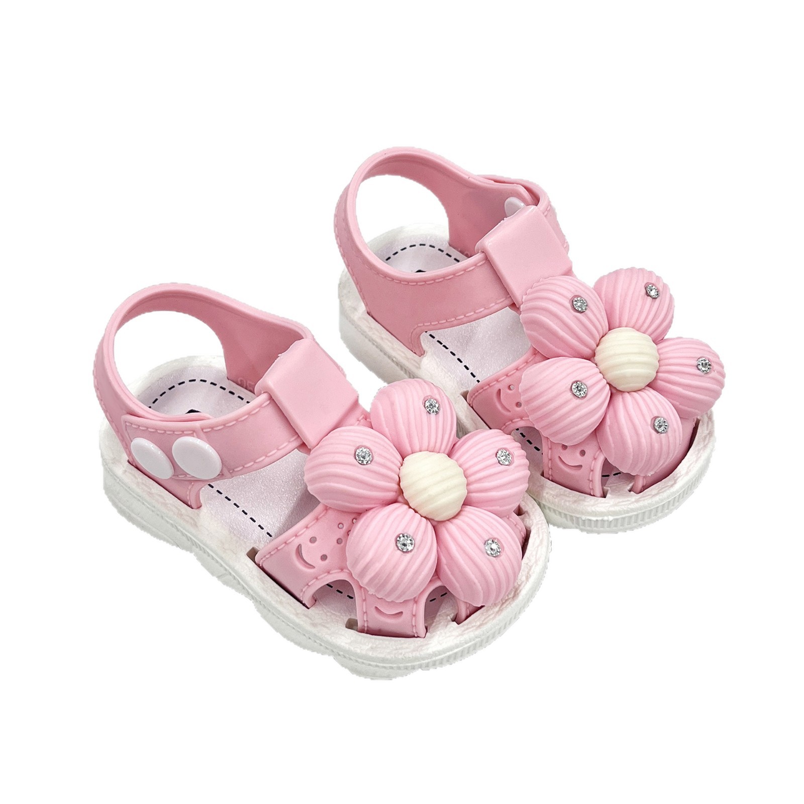 Sandálias princesa de verano para bebés zapatos de base suave para bebés pequeños zapatos de comercio exterior fábrica de comercio electrónico al por mayor