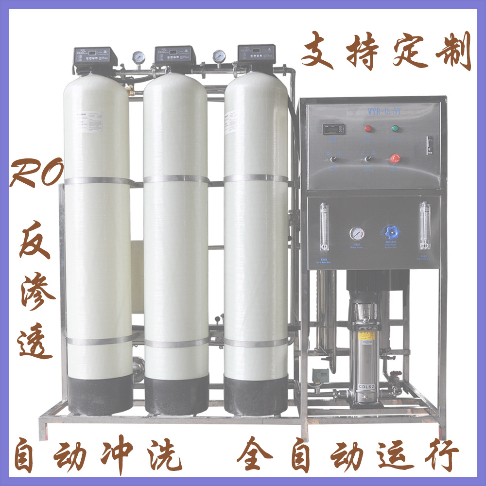工厂直供2023新品单极前置过滤器高纯反渗透设备可供出口