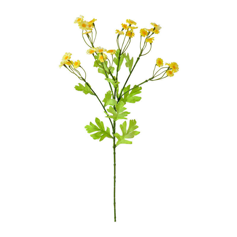 Simulación pequeña manzanilla pequeña margarita flor flor flor falsa flor flor flor flor de boda casa hotel de manzanilla flor de simulación mayorista