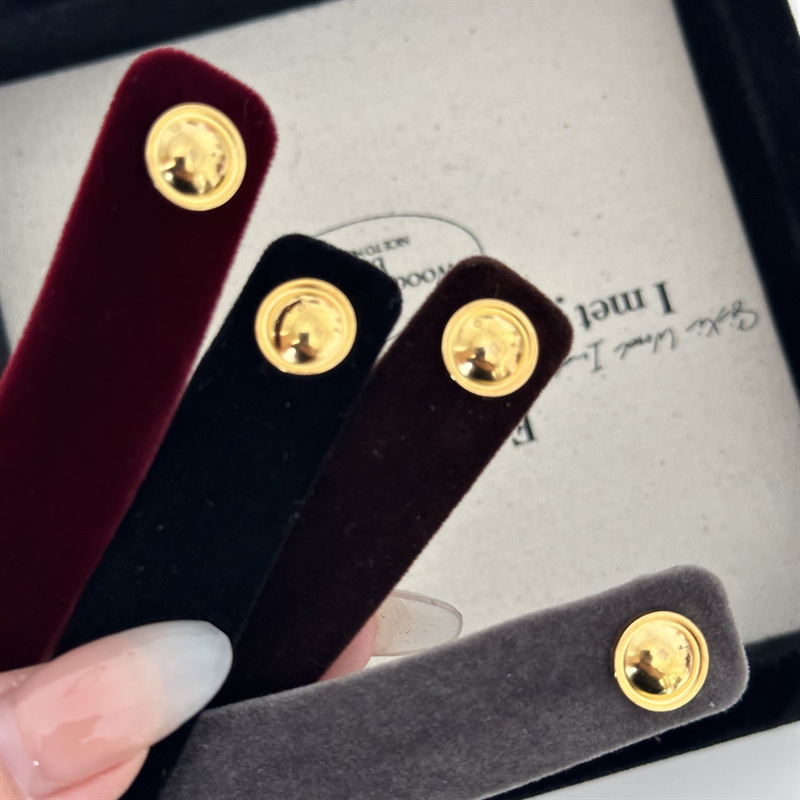 Neues schlichtes Design, Goldstandard, rechteckiger BB-Clip im koreanischen Stil, Herbst und Winter, Hinterkopf, gebrochene Haarnadel, Retro-Seitenhaarnadel_voghion.com