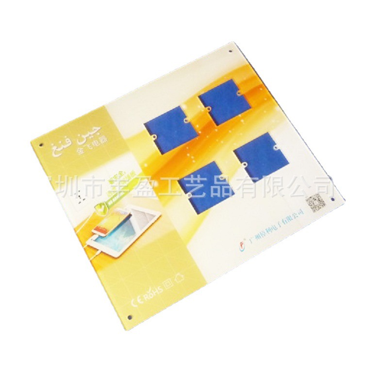 来图生产亚克力USB开关展示板 有机玻璃开关展示架