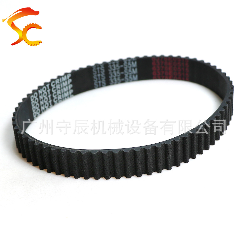 S5M橡胶同步带 周长300/320/325/330/340 带宽10/15/20/25MM 黑色