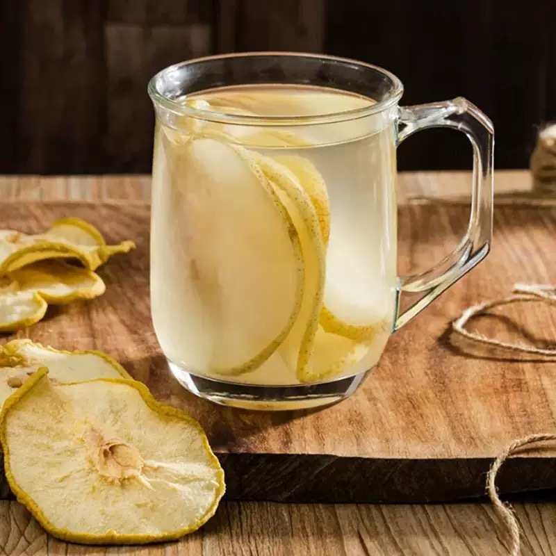 Dried Snow Pear Slices Xue Li Pian 500g Fruit Tea Slices for Cold Brew and Herbal Blending key features