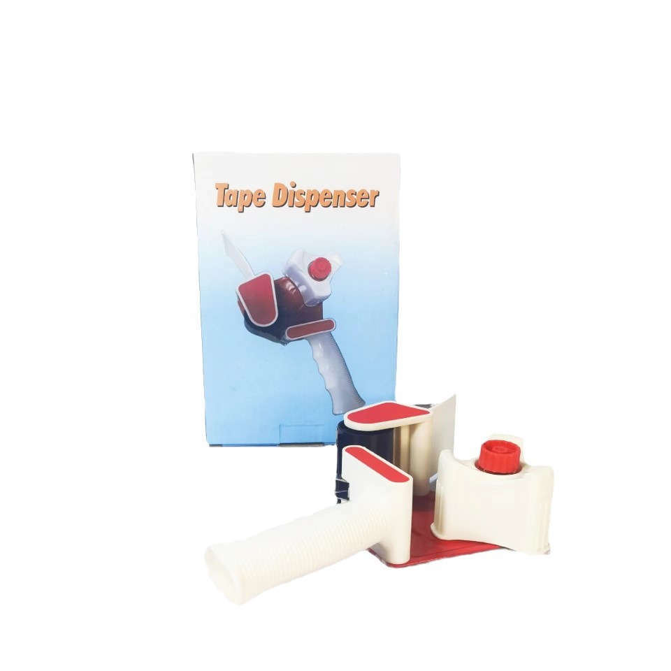 Cortador de cinta adhesiva simple y práctico, soporte de cinta de escritorio para oficina y escuela