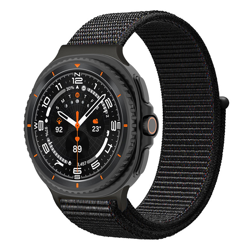 适用三星watch8手表带Galaxy watch8Classic魔术贴回环式尼龙表带|undefined