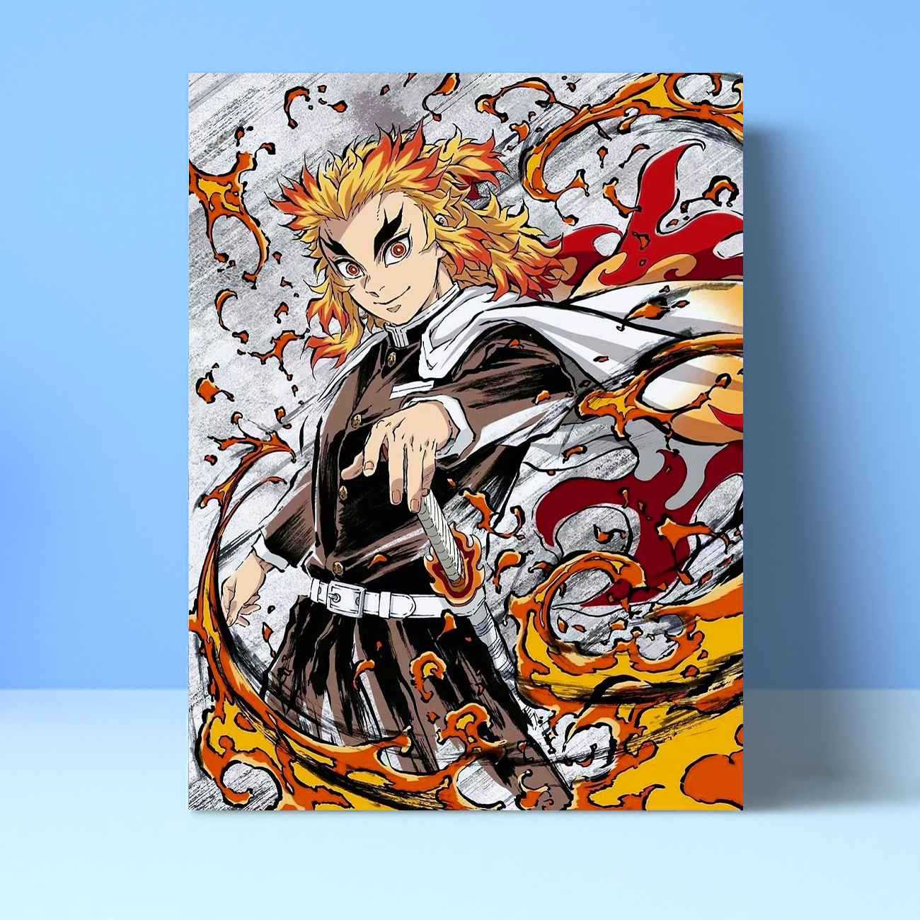 Fantasmas de la cuchilla de pintura al óleo digital DiDi dibujos animados niños hechos a mano pintura de acrílico pintura al óleo pintura decorativa