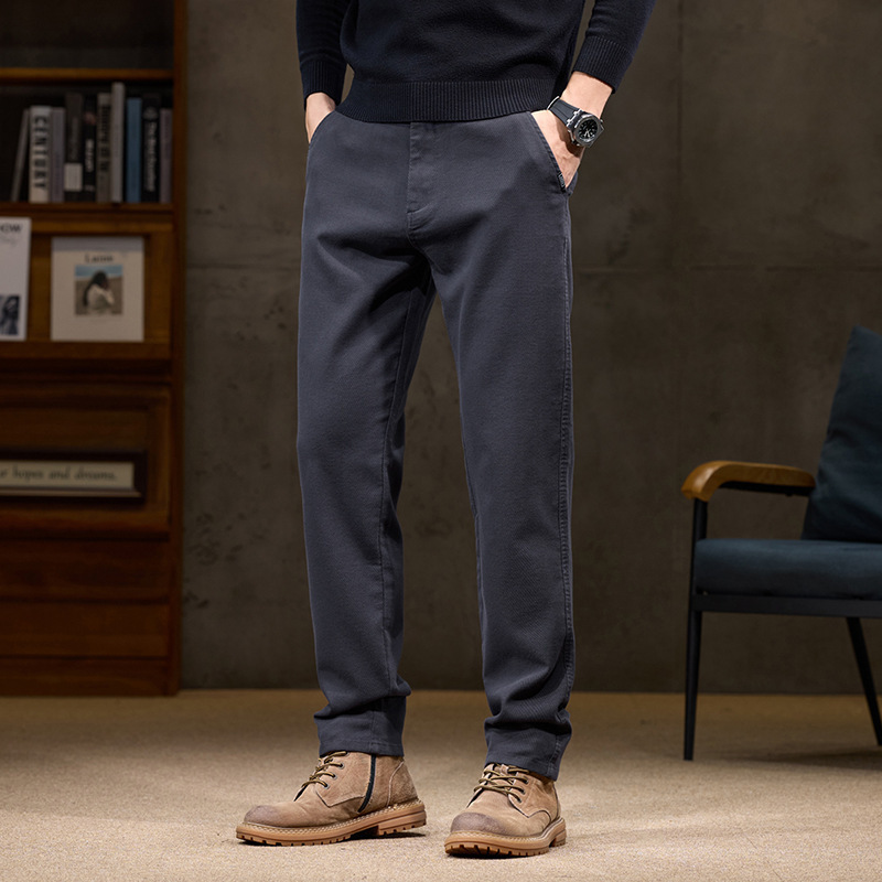 6243 | plus size men's autumn and winter new light business leggings casual pants men's loose Joker stretch casual pants 6243 | plus size men's autumn and winter new light business leggings casual pants men's loose Joker stretch casual pants