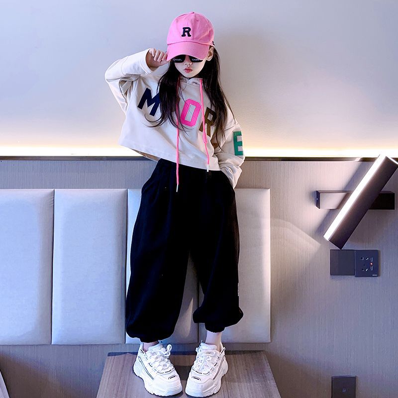 Spor Seti İlkbahar Sonbahar Sezonu 2023 Çevrimiçi Red Blast Big Boy Sokak Dansı Gevşek Çocuk ve Kız_voghion.com