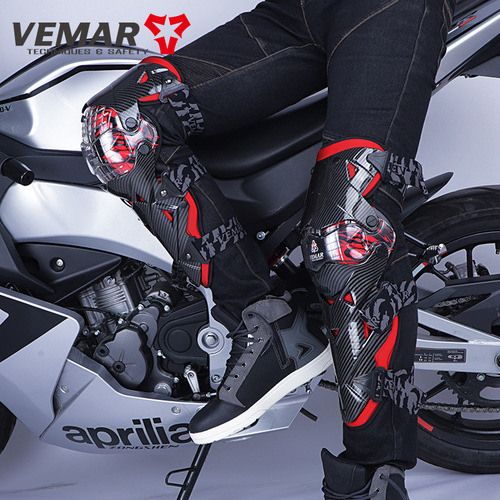 Motorcycle knee pads for all seasons riders riding anti-fall motorcycle off-road protective gear leg protection equipment for men and women summer windproof