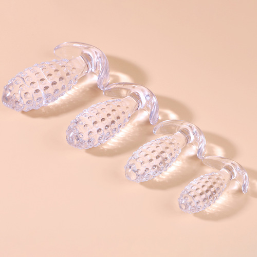 Pineapple Crystal Transparent Anal Plug Creative New Alternative Anal Toy Anchor Outer Wear Adult Supplies