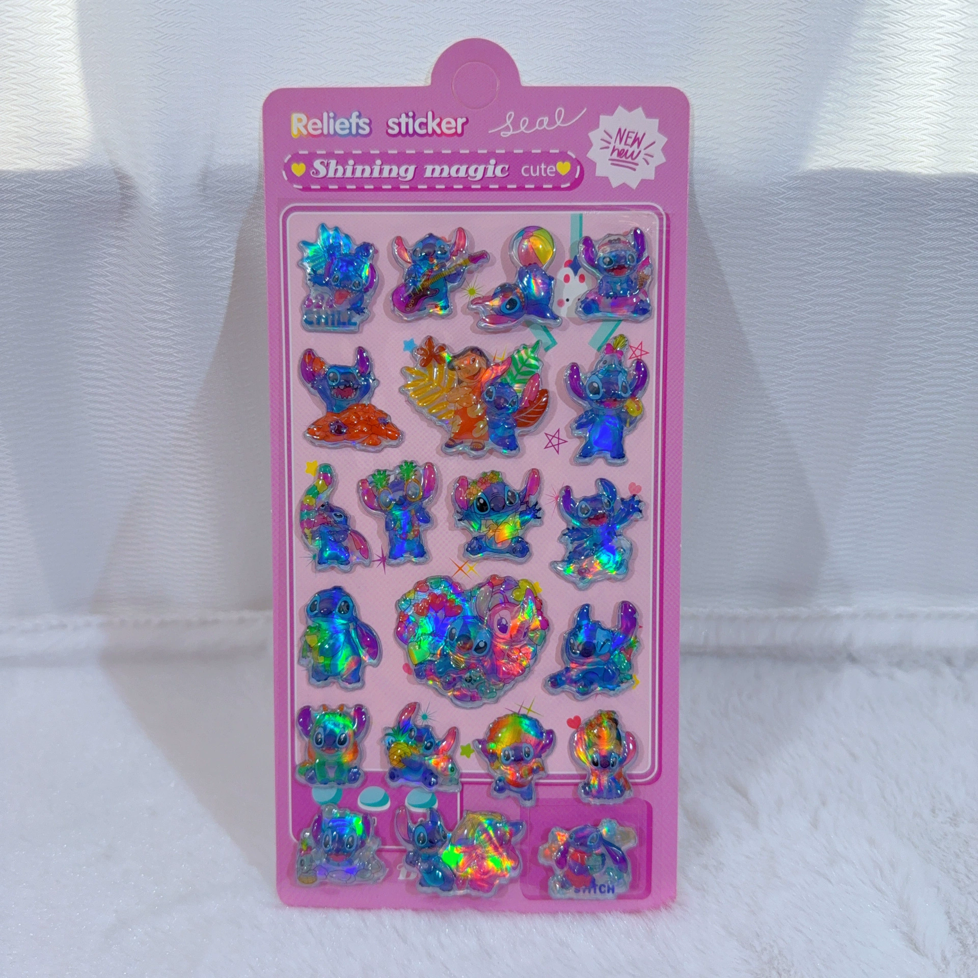 Children's three dimensional sticker, stickers, phone case, 3D