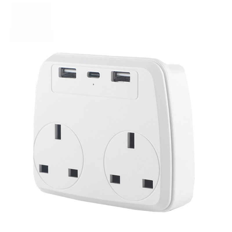 New Product UK Standard Plug UK Wall Plug Overload Protection Extension UK Standard Plug Cross-border Special Offer for Amazon