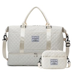 旅行包大容量短途出差收納登機瑜伽運動健身包學生住宿收納包批發