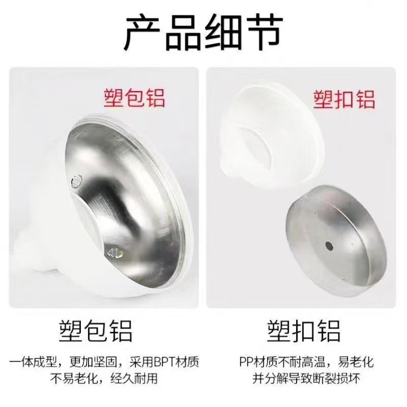 康铭led球泡灯爆亮节能塑包铝大功率超亮灯泡家用商用E27螺口批发|undefined