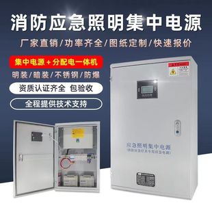 Fire Emergency Lighting Concentrated PoWer Supply Type a Distribution Box 300 Lamps 500W Control Starting PoWer Distribution Box