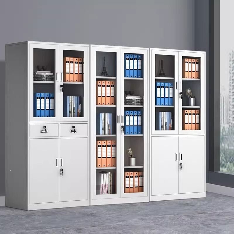 Metal cabinet office filing cabinet with lock, document cabinet, storage cabinet, low cabinet, metal storage cabinet