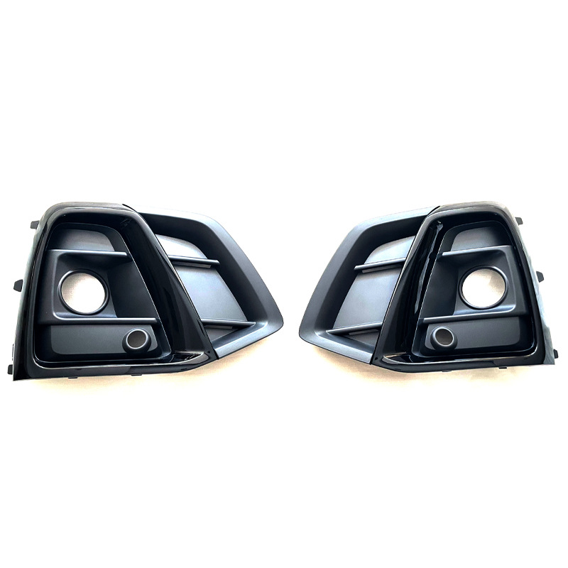 Suitable for 2021-2024 Audi SQ5 fog lamp frame Q5 Sline sports front bumper fog lamp grille cover