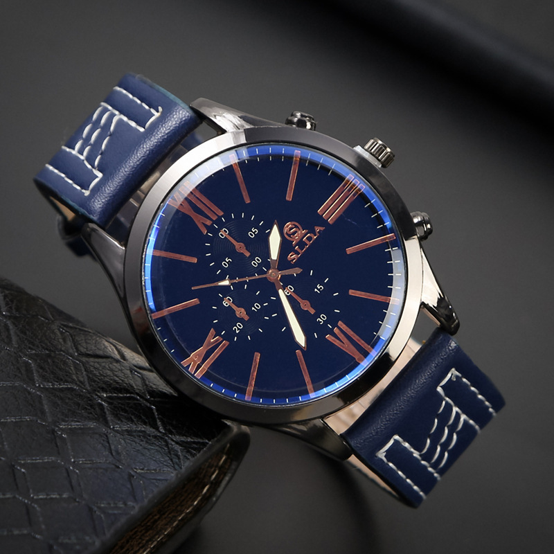 ins style belt watch men's simple temperament student quartz watch fashion Sports men's watch wholesale watch