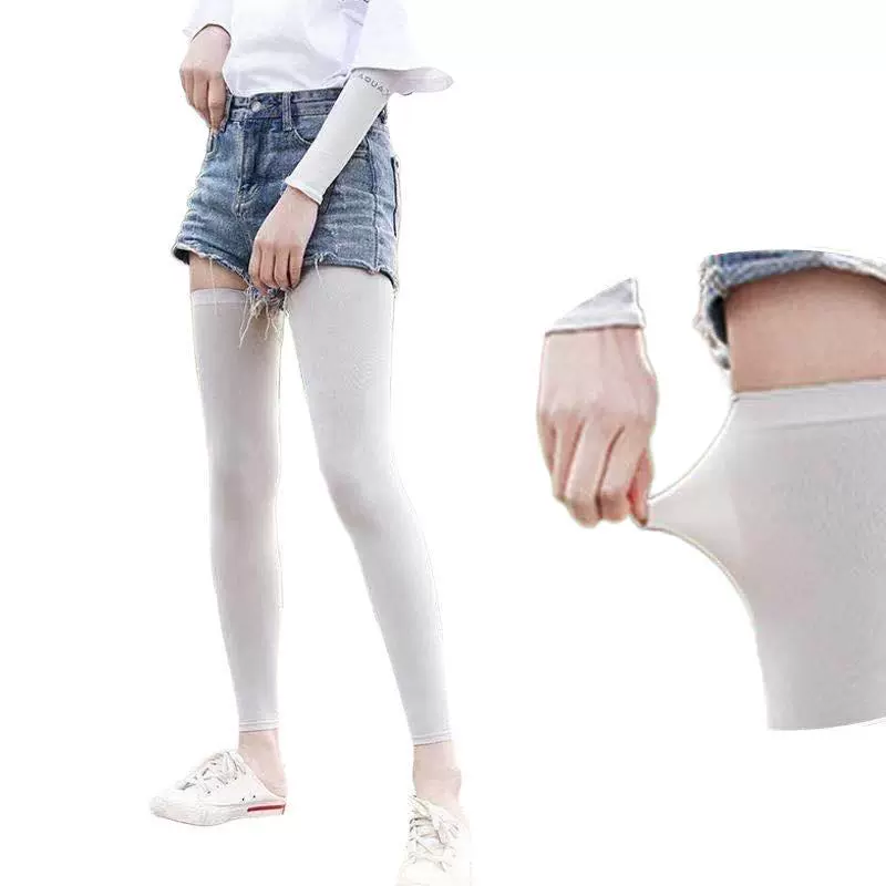 Summer silk travel sports gaiters for men and women, sun protection, UV protection