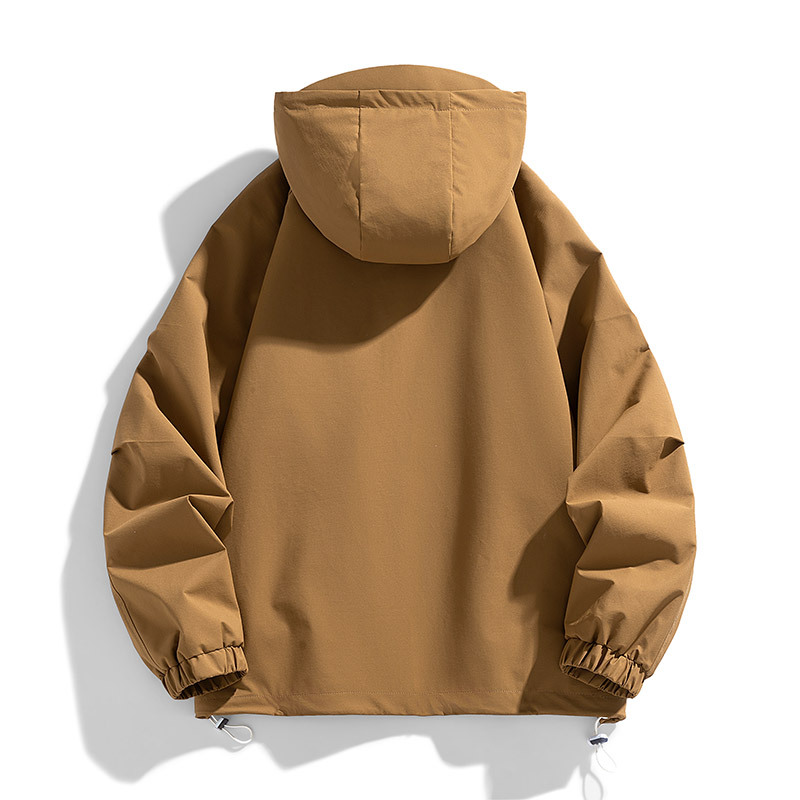 Veste de sport de plein air ample à capuche pour hommes, nouvelle collection automne et hiver 2024_voghion.com