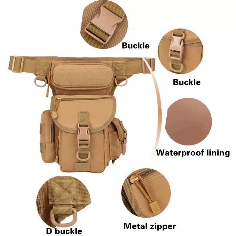 Waterproof camouflage one-shoulder bag, sports hip bag, (Cross-border trading), oxford cloth