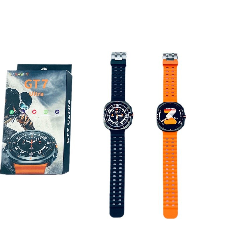 Reloj inteligente GT7ULTRA para hombre, multifuncional, batería de larga duración, frecuencia cardíaca, presión arterial, deportes, Huaqiangbei, detección de oxígeno en sangre