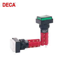 ̨��DECA����D16LAT1-3AB�����δ��������Ͱ�ť����16mm3NO+3NC