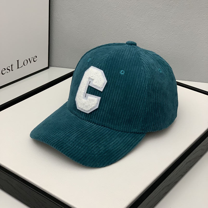 Mode Cord Baseball Kappe Damen Buchstabe C Snapback Hut Frauen Einkaufen Dress Up Einstellbare Casual Caps Hip Hop Hüte – Detail 17