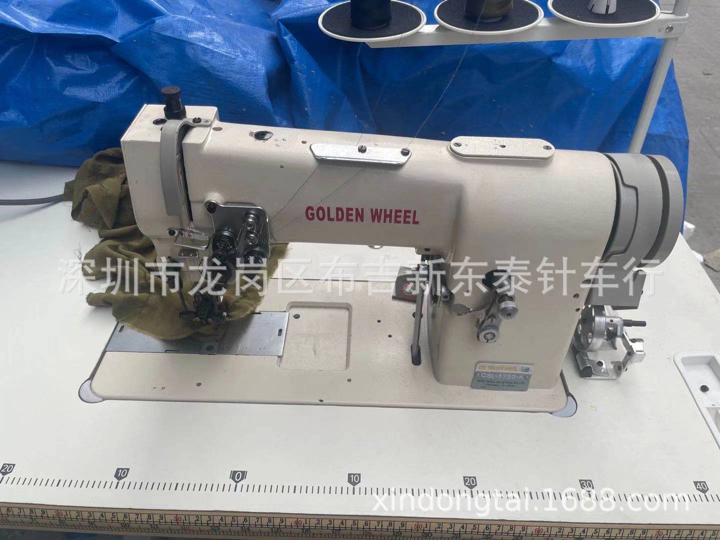 百福CSL-1720K人字车双针缝纫机