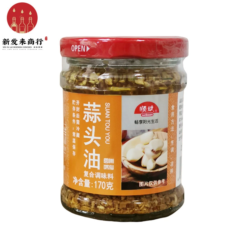 [170 г * 12 бутылок] Приправа для чесночного масла Шунбина