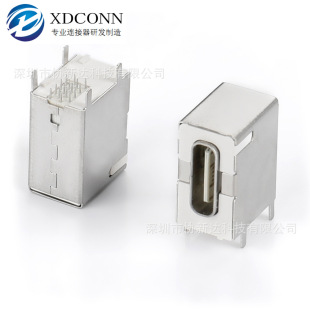 TYPE-Cĸ��USB ��ɫ�zо 16P�Ȳ�DIPȫ��ʽL=10.0mm�B�������_TPC