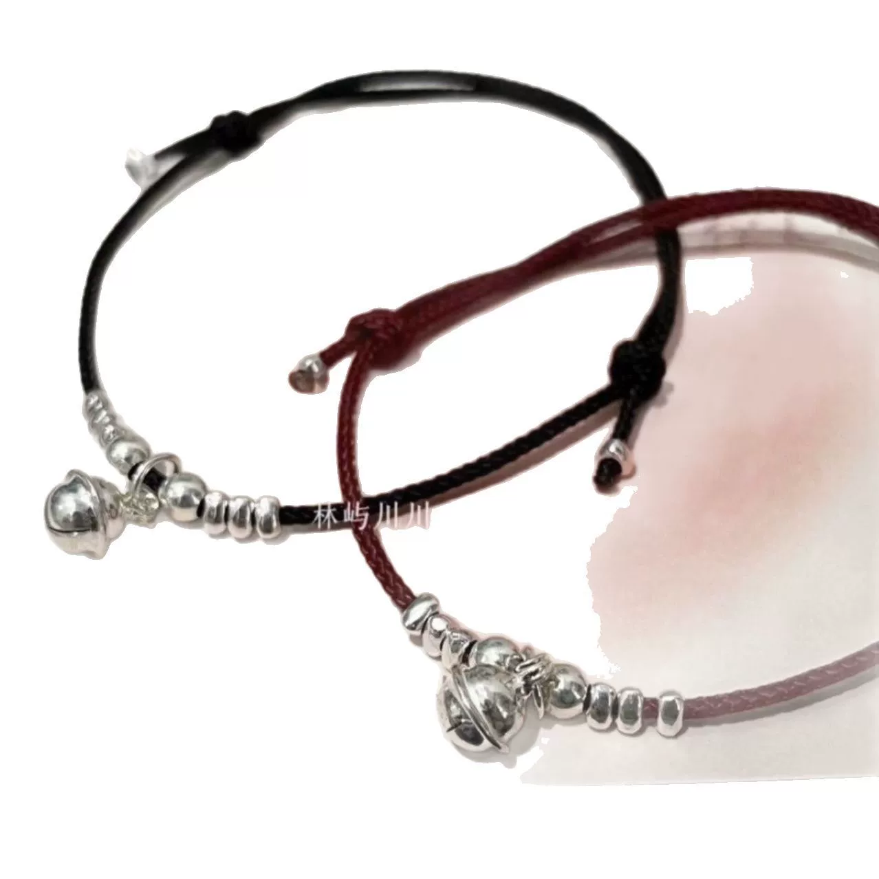 Маленький колокольчик, плетёный красный шнурок bracelet для любимого, украшение