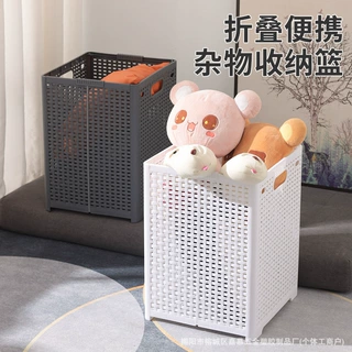 脏衣篮日式洗衣篮免安装可手提收纳篮脏衣篓大容量玩具杂物收纳筐