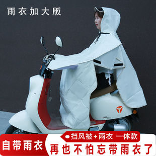Summer Electric Vehicle Windshield Quilt, Two-In-One Raincoat, Sun Protection and Waterproof, Electric Vehicle, Summer Windshield Quilt, Thin Style
