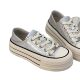Thick Sole Board Shoes White Shoes Women's 2025 Spring Genuine Leather Two-Wear Korean-Style All-Match Slimming Soft Sole Lace-Up Casual Shoes for Women