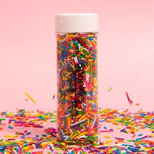 Jimmies����Ƕ�ɫ��ɫ�決��������Ȧ�b�ʳ�ò����100g