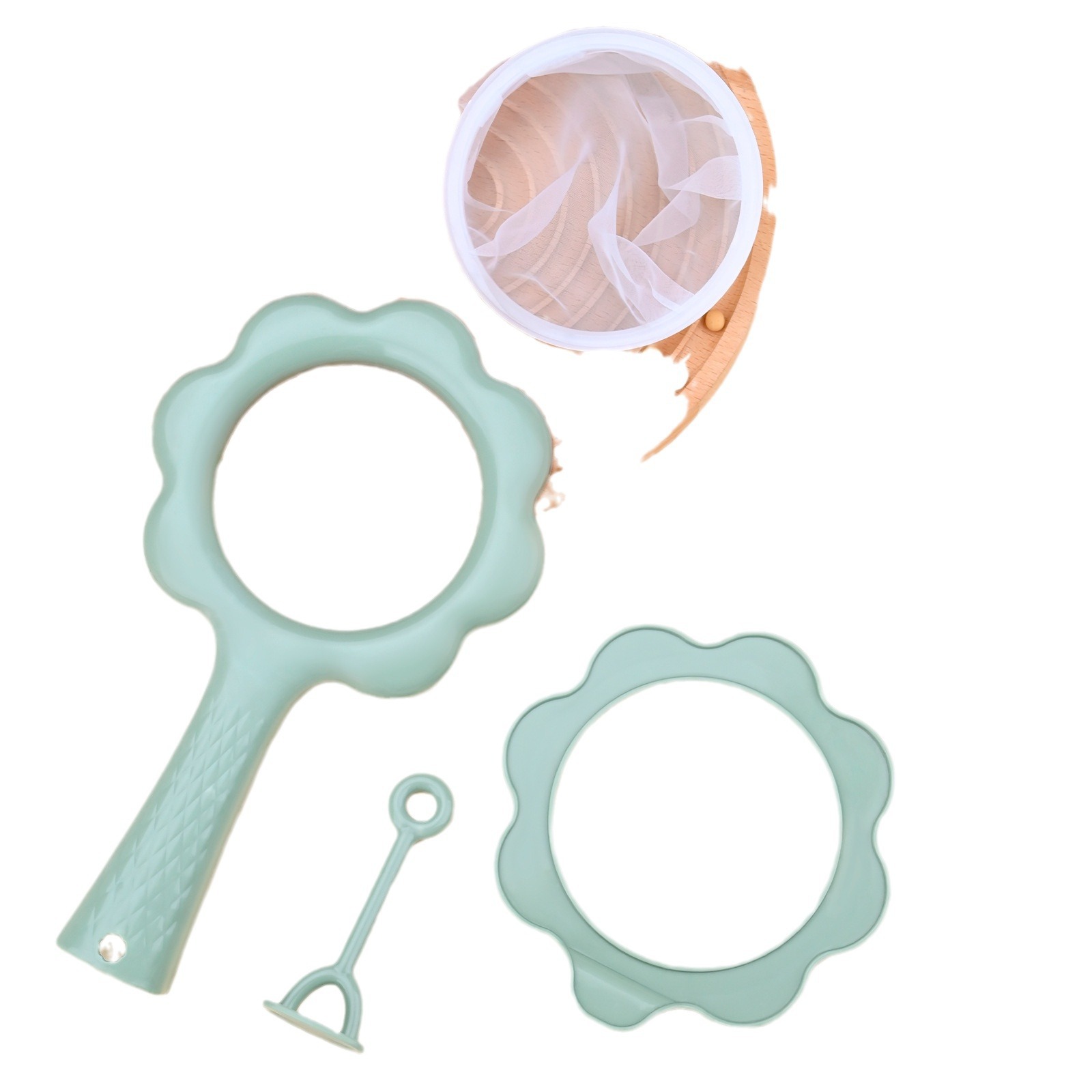 Filtro de leche de soja jugo gaza ultrafina filtro de malla de separación de residuos filtro de malla de bolsa de filtro artefacto de cocina