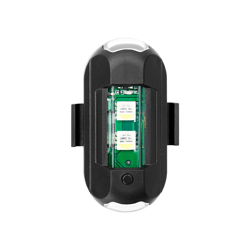 Motocicleta vehículo eléctrico avión luz intermitente luz vibración inducción control remoto coche advertencia luz inalámbrica crucero