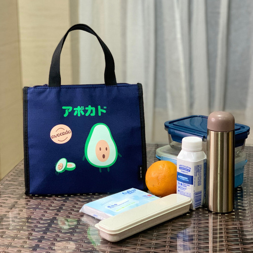 New cute cartoon waterproof and insulated lunch box bag for students, office workers, portable fresh-keeping lunch box bag, mommy bag