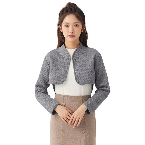 Cotton shoulder pads for cervical vertebra spring and summer confinement sleeping warm vest shawl women's long-sleeved shoulder pads to protect against cold 72635