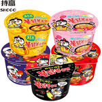 韩国进口 三养超辣鸡肉味火鸡面碗面105g 超辣拌面拉面速食方便面