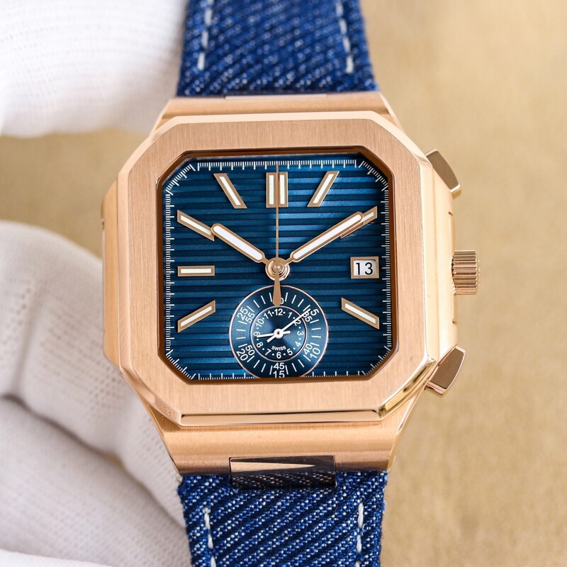 Nautilus Square Mechanical Watch for Men, Small Seconds, Multi-Function Calendar, Fully Automatic Mechanical Men's Watch Nautilus Square Mechanical Watch for Men, Small Seconds, Multi-Function Calendar, Fully Automatic Mechanical Men's Watch
