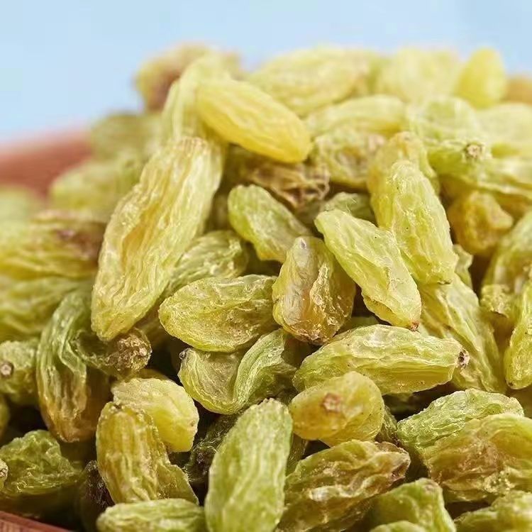 Wholesale 500g yellow raisins from the tree, sand-free large yellow raisins, dried fruit snacks, dried yellow raisins