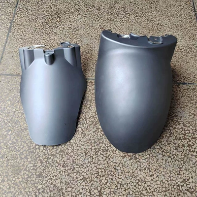 Motorcycle Fender – the front fender of the Little - matte-silver-gray-small-turtle-king-front-mudguard-comes-with-installation-screws