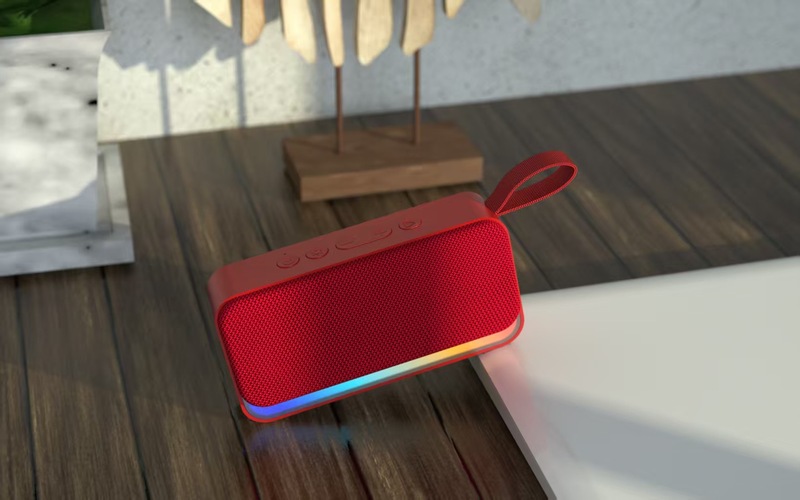 クロスボーダー25 Bluetoothスピーカー ワイヤレスサブウーファー カード対応 ポータブル ハンドヘルド リズムライト ギフトスピーカー Bluetooth5.3|undefined