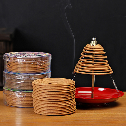 12-hour plate of fragrant wormwood deodorization, and purifying the air Laoshan sandalwood for Buddha indoor aromatherapy 24-hour plate